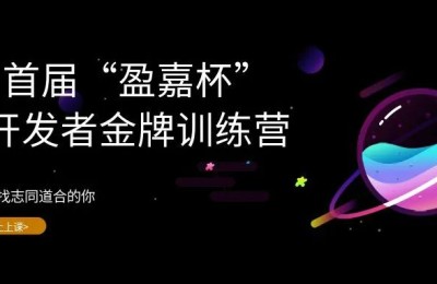 官宣 | 2021年首届“盈嘉杯”开发者金牌训练营强势开启，寻找志同道合的你